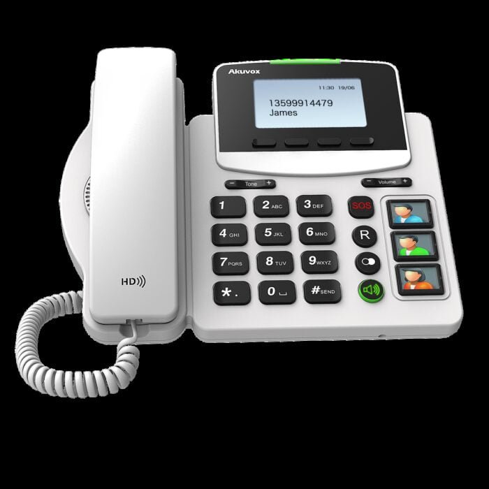 Akuvox R15P IP Phone Desktop BIG Button SIP