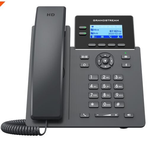 Grandstream SIP GRP-2602W Carrier-Grade IP-Phone (integr. WiFi)