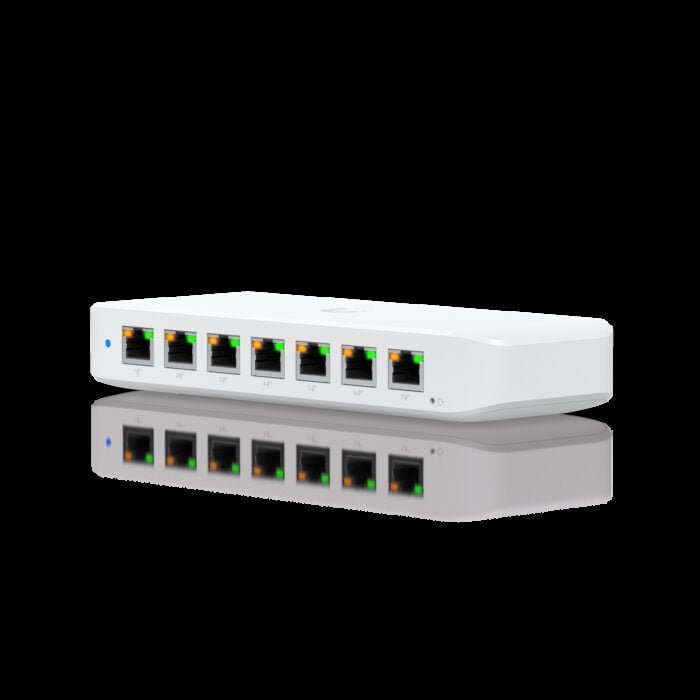 Ubiquiti UniFi Switch Ultra / 8 Port / Layer 2 / PoE++ input / PoE+ output / USW-Ultra