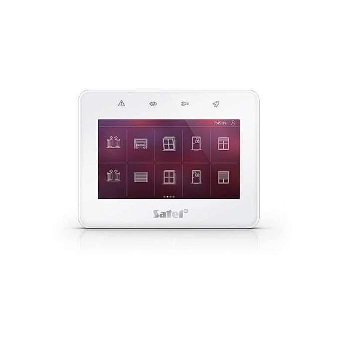 Satel INT-TSG2-W Bedienteil, 4.3'' Touchscreen - Image 4