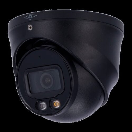 X-Security WizSense Turret IP-Kamera SCHWARZ - 4 Megapixel (2688 × 1520) - Objektiv 2.8 mm  - PoE | H.265+ - Integriertes Mikrof