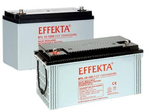 Effekta zbh. Akku 12V/120Ah