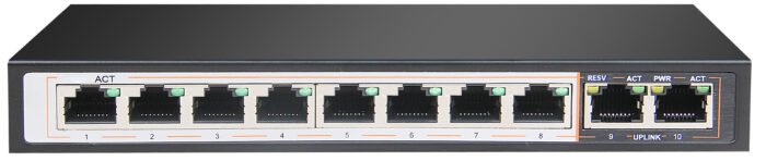 LUPUS - 10 Port Gigabit PoE Switch