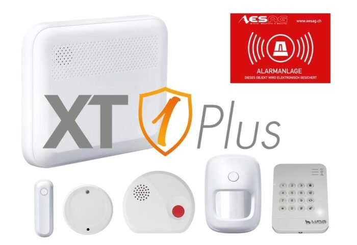 LUPUS XT1 PLUS Alarmset m. Fensterkontakten weiss