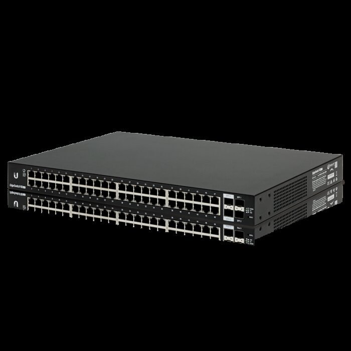 Ubiquiti EdgeSwitch 48 / Lite / 48 Gigabit RJ45 Ports / 2 SFP+ Ports / 2 SFP Ports / 1 Serial Port / ES-48-Lite - Image 2