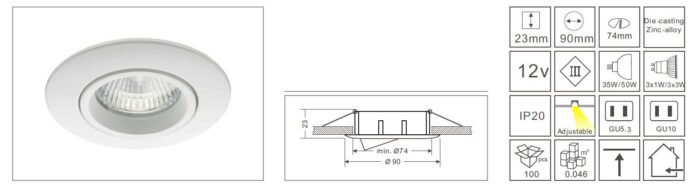 Synergy 21 LED Retrofit GU10 / GX5