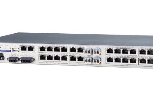 Microsens Ruggedized 19" 25 Port Gigabit Ethernet Switch