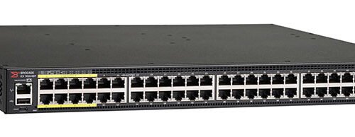 CommScope RUCKUS Networks ICX 7450 Switch 48-port 1 GbE switch PoE+ bundle includes 4x10G SFP+ uplinks