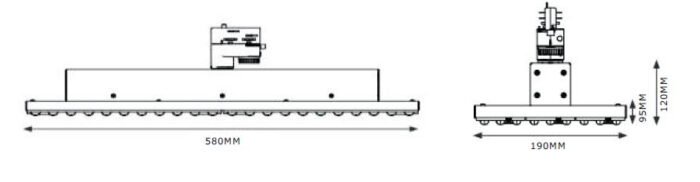 Synergy 21 LED Track-Serie für Stromschiene Track-plate Standard WB ww2 - Image 2