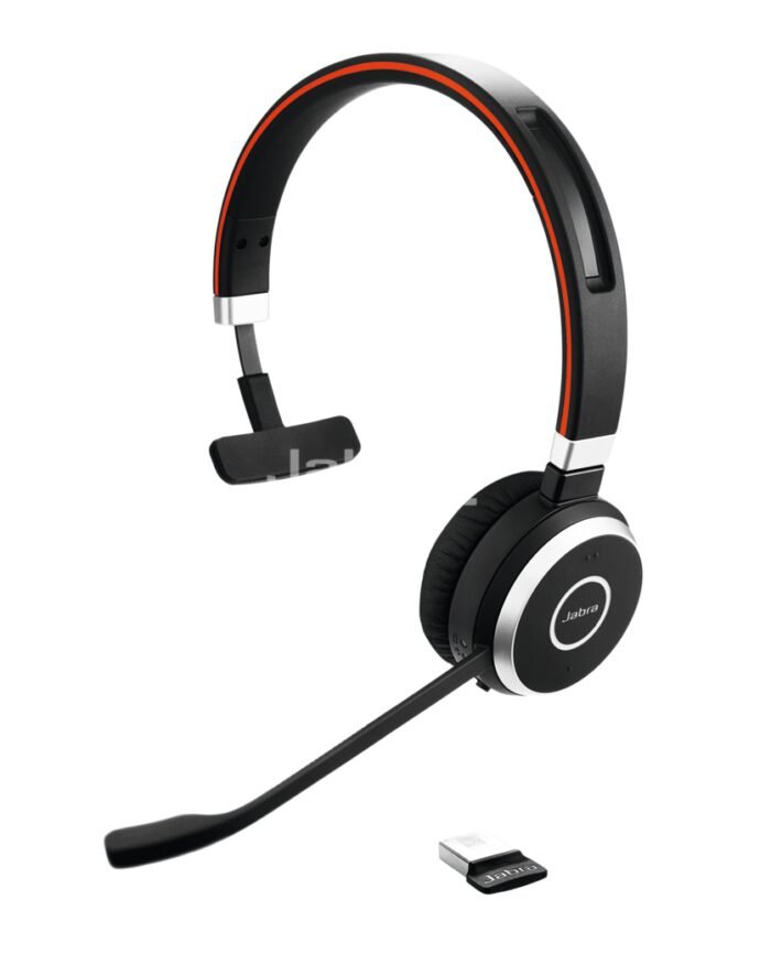 Jabra Evolve 65 Headset Mono USB / Bluetooth MS mit Ladegerät