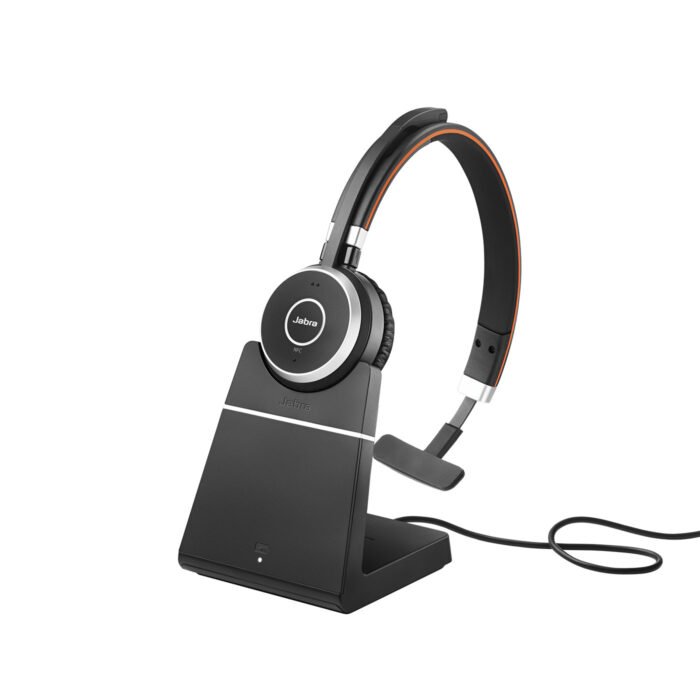 Jabra Evolve 65 Headset Mono USB / Bluetooth mit Ladegerät