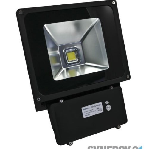 Synergy 21 LED Outdoor Objektstrahler 80W schwarzes Gehäuse - kaltweiß V3