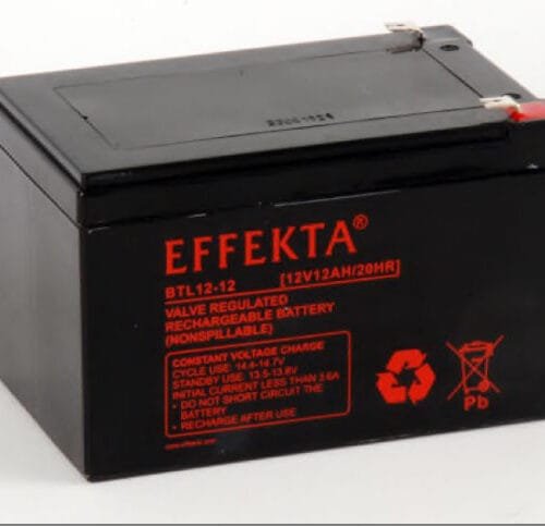 Effekta zbh. Akku 12V/ 12Ah