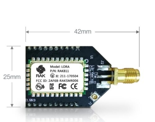 RAK Wireless · LoRa · WisDuo · Breakout Modul · RAK811 small and Open Source Development Board