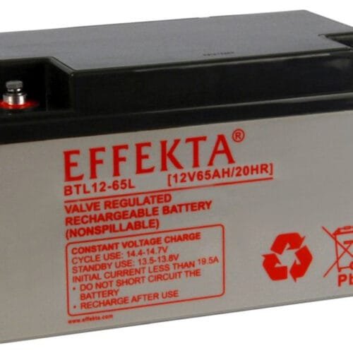 Effekta zbh. Akku 12V/ 65Ah