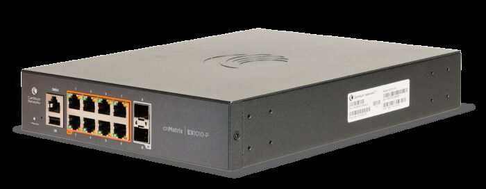 Cambium Switch full managed Layer2 10 Port &bull 8x 1 GbE &bull PoE Budget 75 Watt &bull 8x PoE at &bull 2x SFP &bull 10? &bull - Image 2