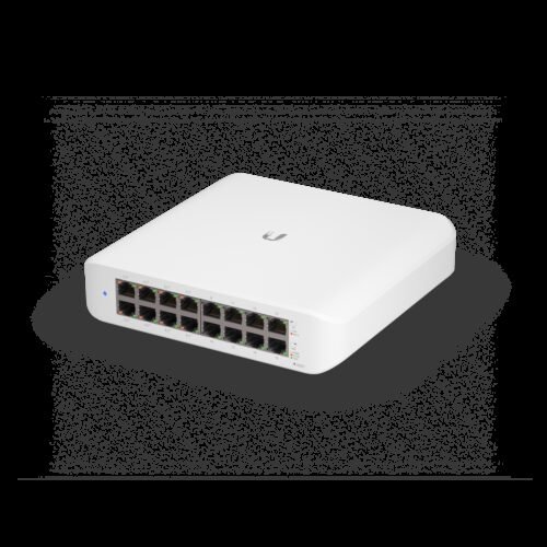 Ubiquiti Switch Lite / 16 Port / 8x POE+ / 8 x RJ45 Gigabit / 45W / USW-Lite-16-PoE