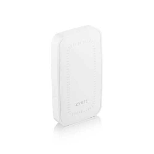 Zyxel Wireless AP WIFI5 &bull AC1200 &bull 2x2 &bull Indoor &bull 1x 1 GbE PoE af &bull WAC500H &bull Wall-Plate &bull NebulaFle