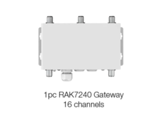 RAK Wireless · LoRa · WisGate Edge Prime · Gateway · RAK7240-13 · 16 Ch ohne LTE