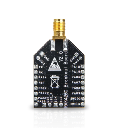 RAK Wireless · LoRa · WisDuo · Breakout Board · RAK4260