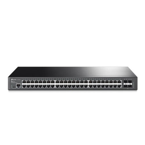 TP-Link Switch full managed Layer2+ 52 Port &bull 48x 1 GbE &bull 4x SFP &bull 19" &bull Lüfterlos