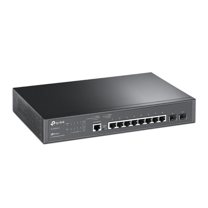 TP-Link Switch full managed Layer2+ 10 Port &bull 8x 1 GbE &bull 2x SFP &bull 13" &bull Lüfterlos, Omada &bull SG321 - Image 3