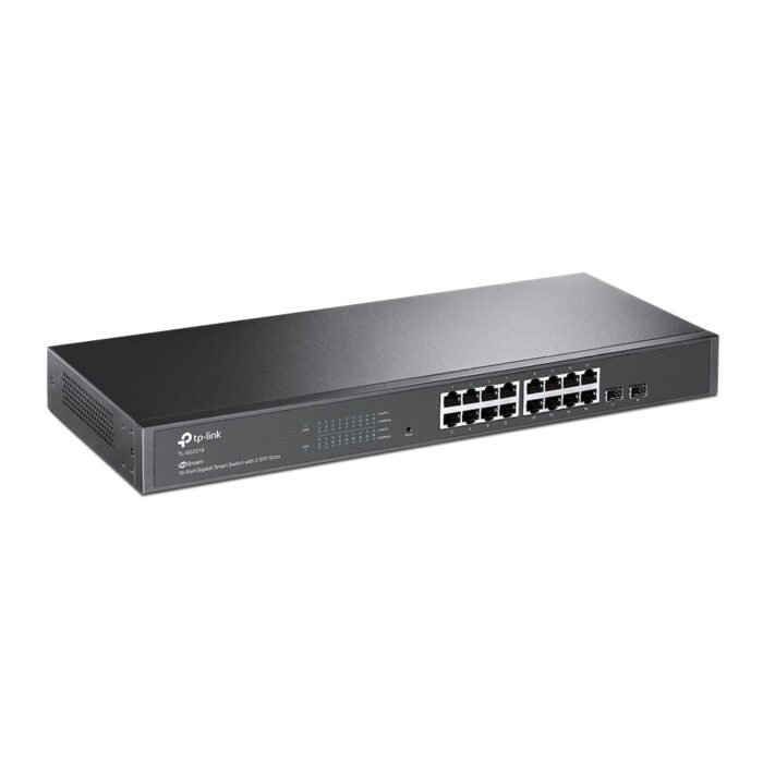 TP-Link Switch full managed Layer2 18 Port &bull 16x 1 GbE &bull 2x SFP &bull 19" &bull Lüfterlos, Omada &bull SG2218 - Image 3