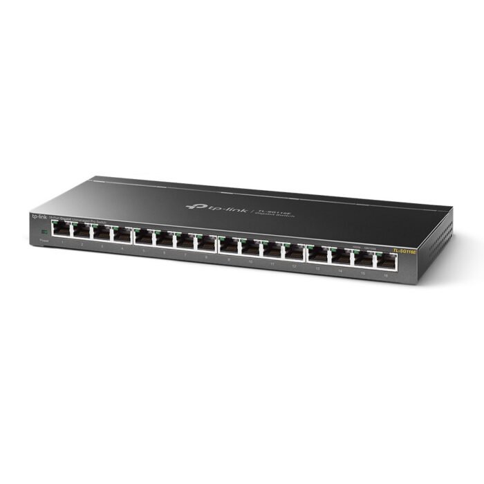 TP-Link - TL-SG116E - 16-Port Gigabit Easy Smart Switch PORT: - Image 2