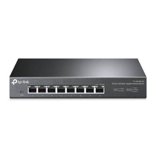 TP-Link - TL-SG108-M2 - 8-Port 2.5G Multi-Gigabit Desktop Switch