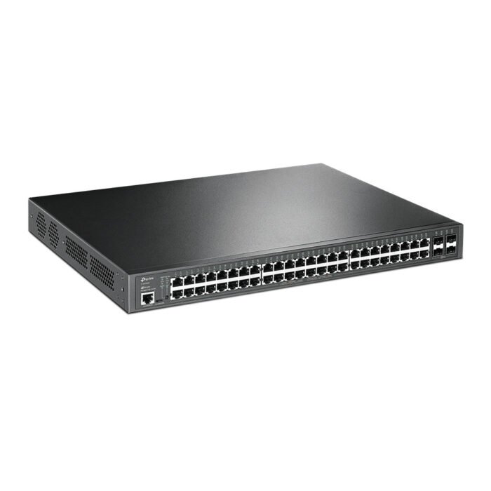 TP-Link Switch full managed Layer2+ 52 Port &bull 48x 1 GbE &bull 4x SFP &bull PoE Budget 384 Watt &bull 48x PoE at &bull 4x SFP - Image 3