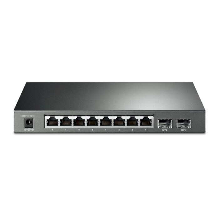 TP-Link Switch full managed Layer2 10 Port &bull 8x 1 GbE &bull PoE Budget 58 Watt &bull 8x PoE at &bull 2x SFP &bull 10? &bull - Image 2