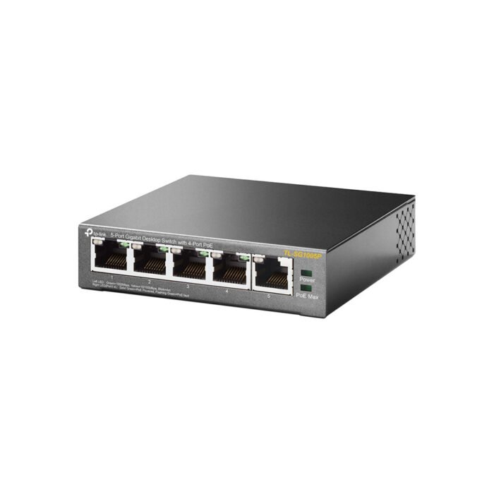 TP-Link - TL-SG1005P - 5-Port Gigabit Desktop Switch with 4-Port PoE - Image 2