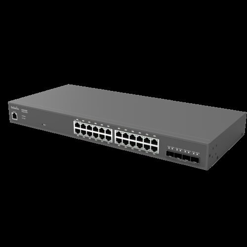 EnGenius Switch full managed Layer2+ 28 Port &bull 24x 1 GbE &bull 4x SFP+ &bull 19" &bull ECS1528 &bull EnGenius Cloud