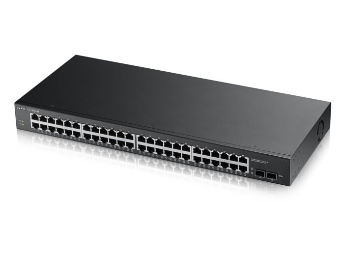 Zyxel Switch smart managed Layer2 50 Port &bull 48x 1 GbE &bull 2x SFP &bull 19" &bull GS1900-48 V2