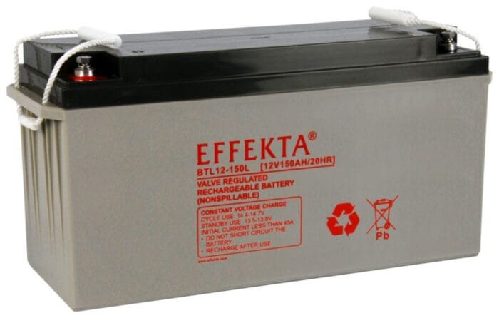 Effekta zbh. Akku 12V/150Ah