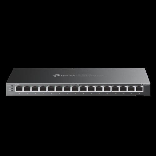 TP-Link Switch full managed Layer2 16 Port &bull 16x 1 GbE &bull PoE Budget 120 Watt &bull 8x PoE at &bull 8x 1 GbE &bull Omada