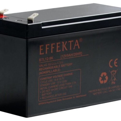 Effekta zbh. Akku 12V/9Ah