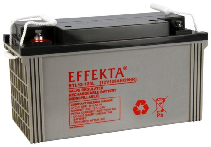 Effekta zbh. Akku 12V/120Ah