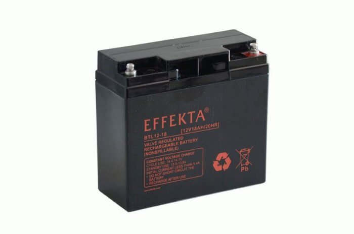 Effekta zbh. Akku 12V/ 18Ah