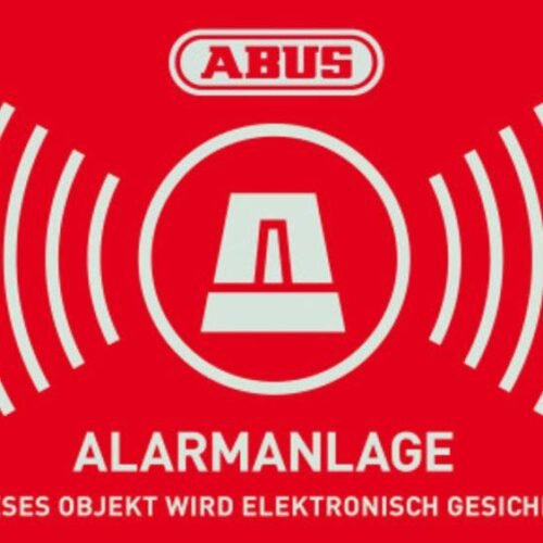 Warn-Aufkleber (Alarm 74x52