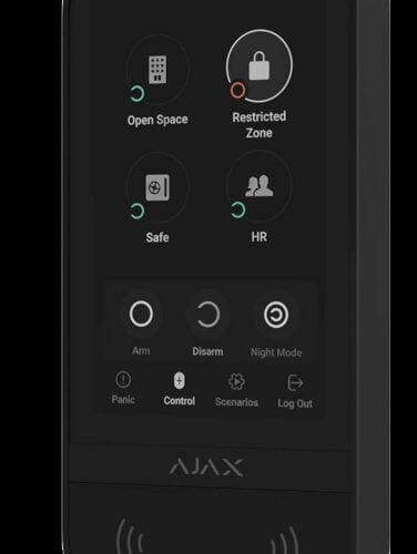 AJAX | Funk Bedienteil mit Touchscreen