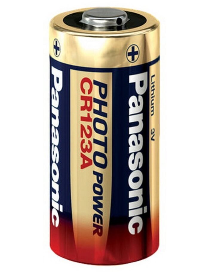 PANASONIC - Ersatzbatterie 3V Lithium Fotozelle CR123A