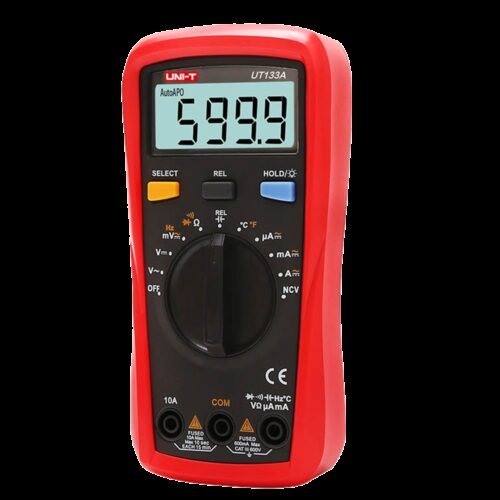 Hand-Digital-Multimeter - DC und AC Spannungsmessung bis zu 600V - DC- und AC-Strommessung bis zu 10A - Messung von Widerstand