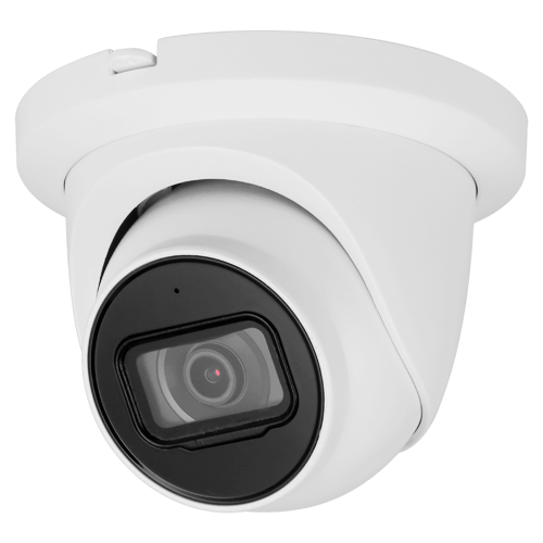 Turret-IP-Kamera 4 Megapixel Ultra Range - 1/3” Progressive Scan CMOS - Komprimierung H.265+/H.265/H.264+/H.264 - Objektiv 2.8 m