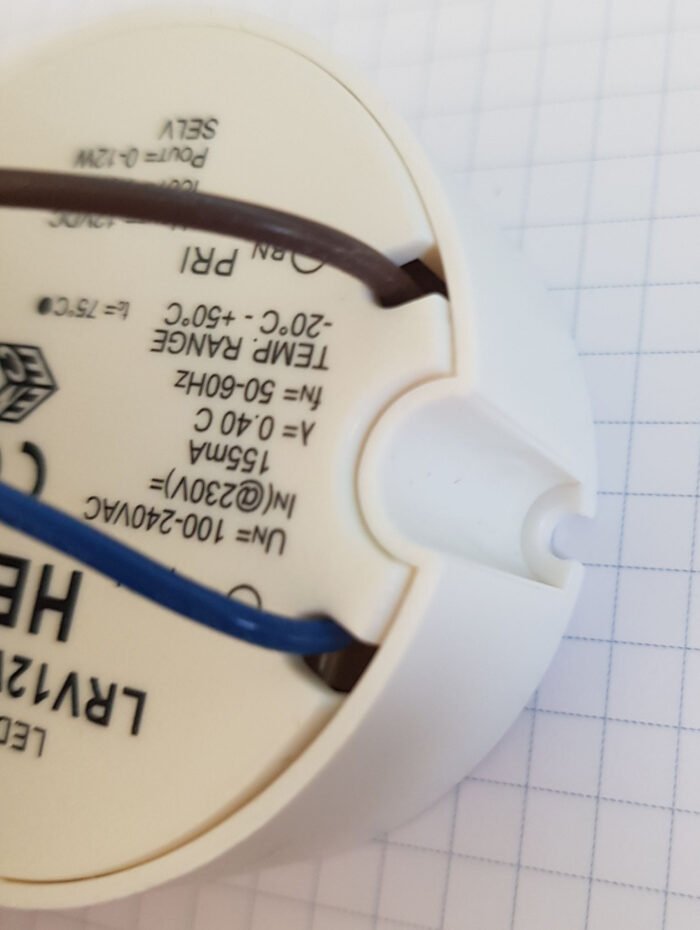 HEP Netzteil - 12V 12W - HEP für Unterputzdose - Image 3