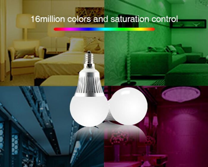 Synergy 21 LED Retrofit E14 5W RGB-WW Lampe mit Funk und WLAN *Milight/Miboxer* - Image 4