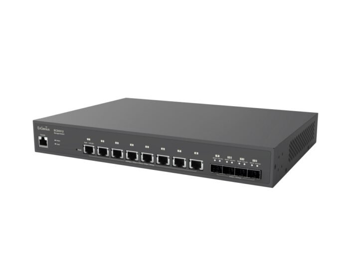 EnGenius Switch full managed Layer2+ 12 Port &bull 8x 10 GbE &bull 4x SFP+ &bull 13" &bull ECS5512 &bull EnGenius Cloud - Image 6