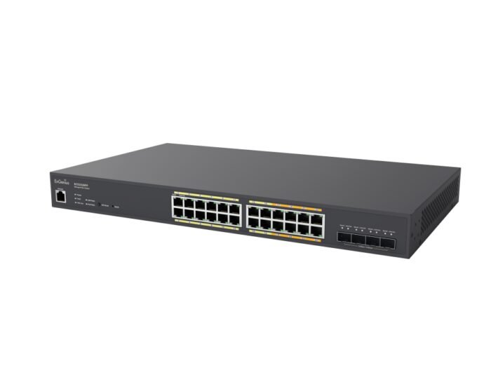 EnGenius Switch full managed Layer2+ 28 Port &bull 8x 2.5 GbE, 16x 1 GbE &bull PoE Budget 410W &bull 24x PoE at &bull 4x SFP+ &b - Image 4