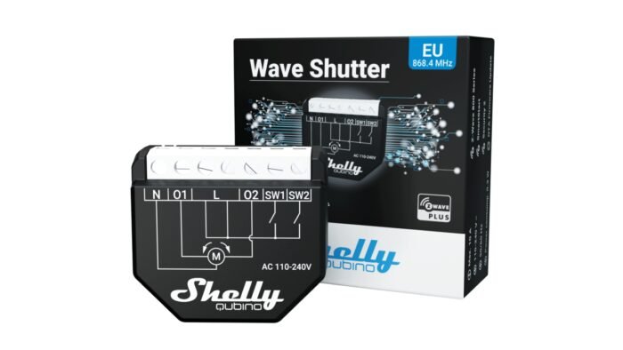 Shelly · Unterputz · "Wave Shutter" · Relais · Dual Roller Shutter · Z-Wave - Image 5