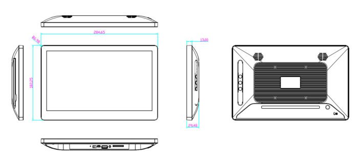 ALLNET Touch Display Tablet 12 Zoll PoE mit 8GB/64GB, RK3568 Android 13,PrimeOne-120 - Image 5